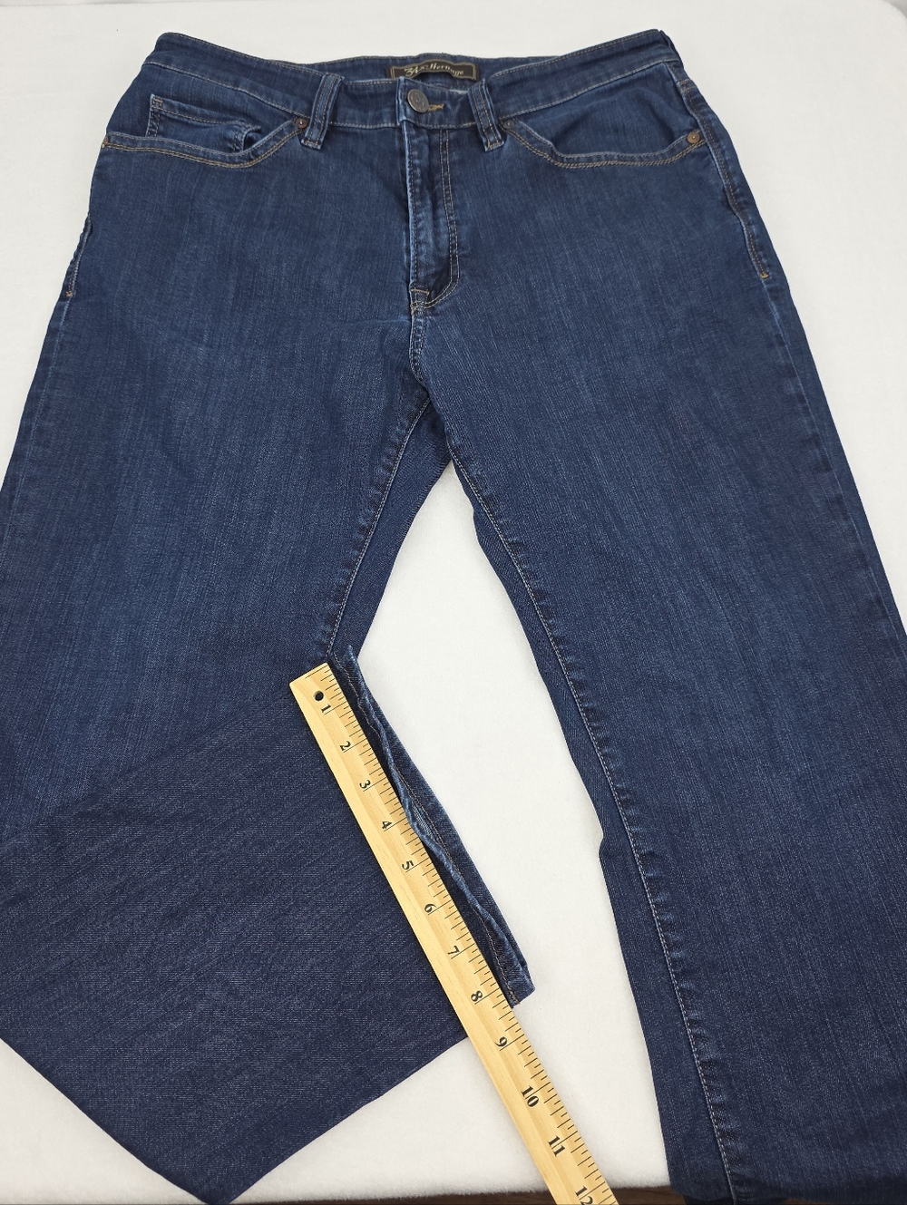 34 Heritage Charisma Men's Dark Blue Straight Leg Jeans Size 34x30 AG-3464 - Picture 3 of 10